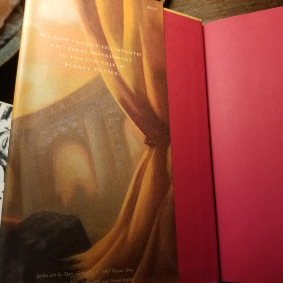 Harry Potter And The Deathly Hallows Hardcover Book J. K. Rowling - Picture 7 of 11